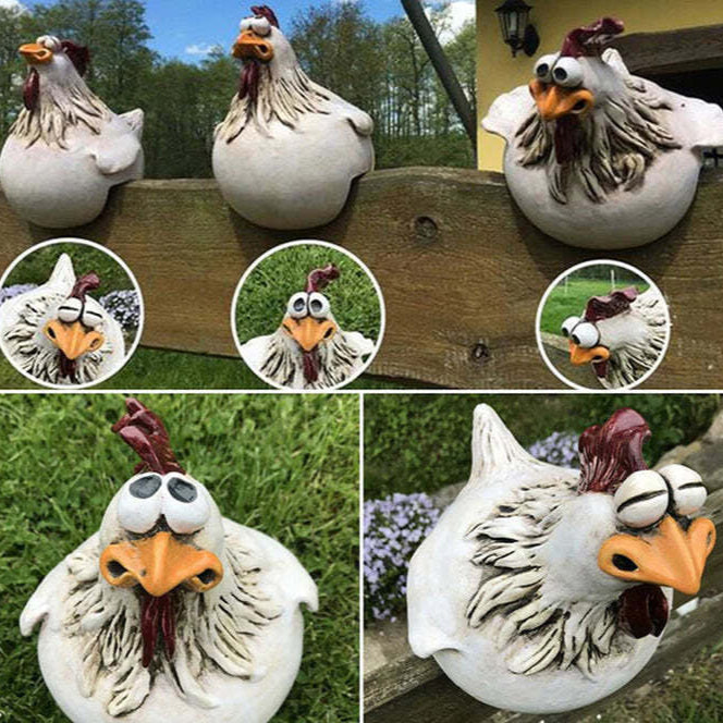 HappyChicken™ Garten Dekoration Huhn | NUR HEUTE 50% RABATT