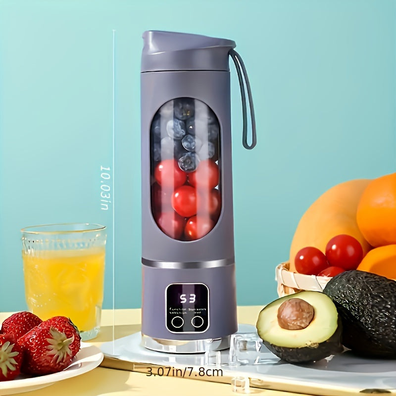 PortaBlend | Draagbare USB-oplaadbare blender & citruspers - ideaal voor smoothies, milkshakes en eenvoudig schoonmaken