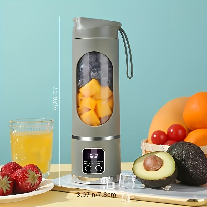 PortaBlend | Draagbare USB-oplaadbare blender & citruspers - ideaal voor smoothies, milkshakes en eenvoudig schoonmaken