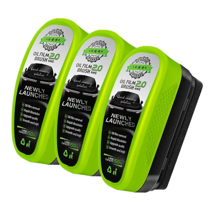 Kaufen 2 bekommen 1 gratis 2025 Neue 2.0 Leistungsstarke Ölfilmwischfolie