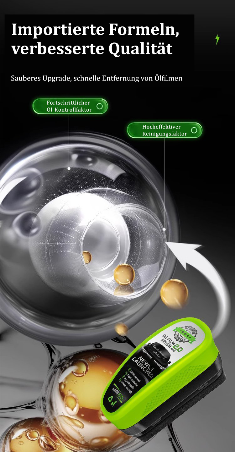 Kaufen 2 bekommen 1 gratis 2025 Neue 2.0 Leistungsstarke Ölfilmwischfolie