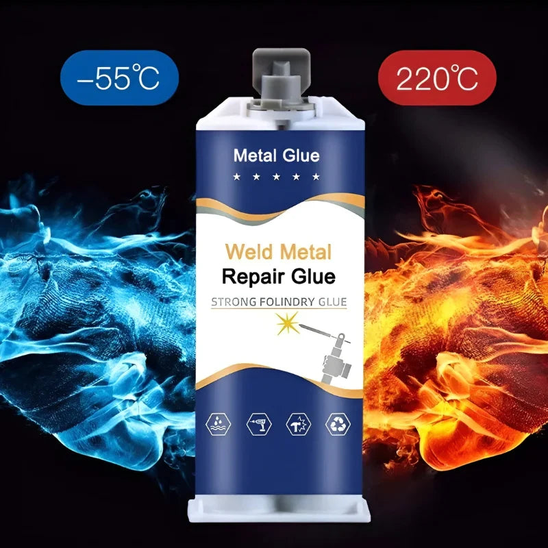 MetalGlue™ Schweiß-Metall-Reparaturklebstoff | NUR HEUTE 50% RABATT