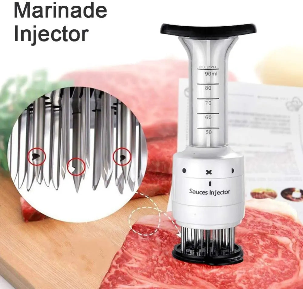 Flavorix | Vlees marinade injector - Flavor Injector voor vlees, BBQ, kip en steaks