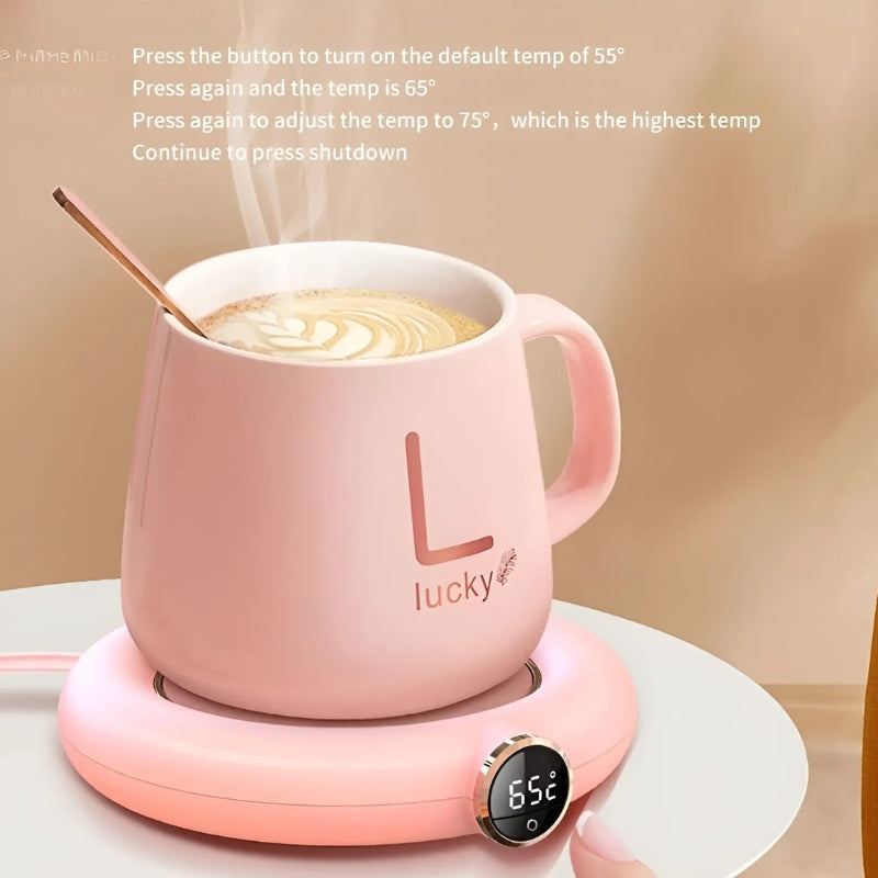 HotSip | Elektrische koffiemok met warmhouder - houdt je drankje de hele dag warm