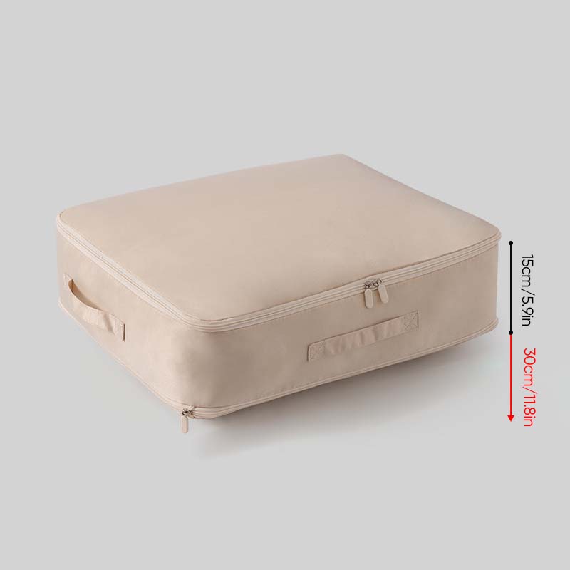 Extrem platzsparende selbstkomprimierende Aufbewahrungstasche